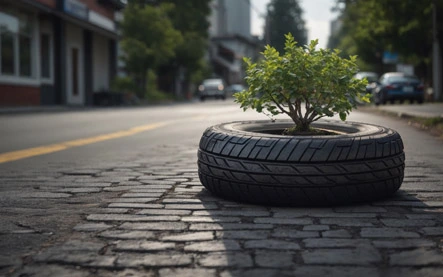 Toyo Tyres dévoile un pneu concept contenant des matériaux 90% durables