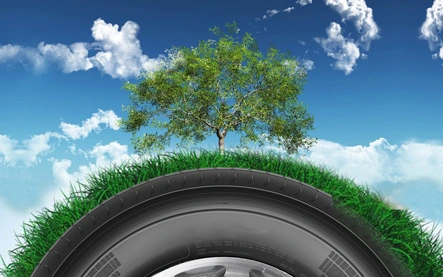 Caoutchouc recyclé, coques de riz et bouteilles en plastique: matériaux durables dans la production de pneus